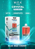 The Crystal Pro Max + 10000 Vape Desechable (Caja de 10)