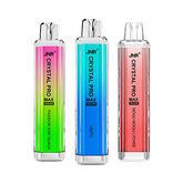 JNR Crystal Pro Max 5000 caladas Vape Desechable (Caja de 10)