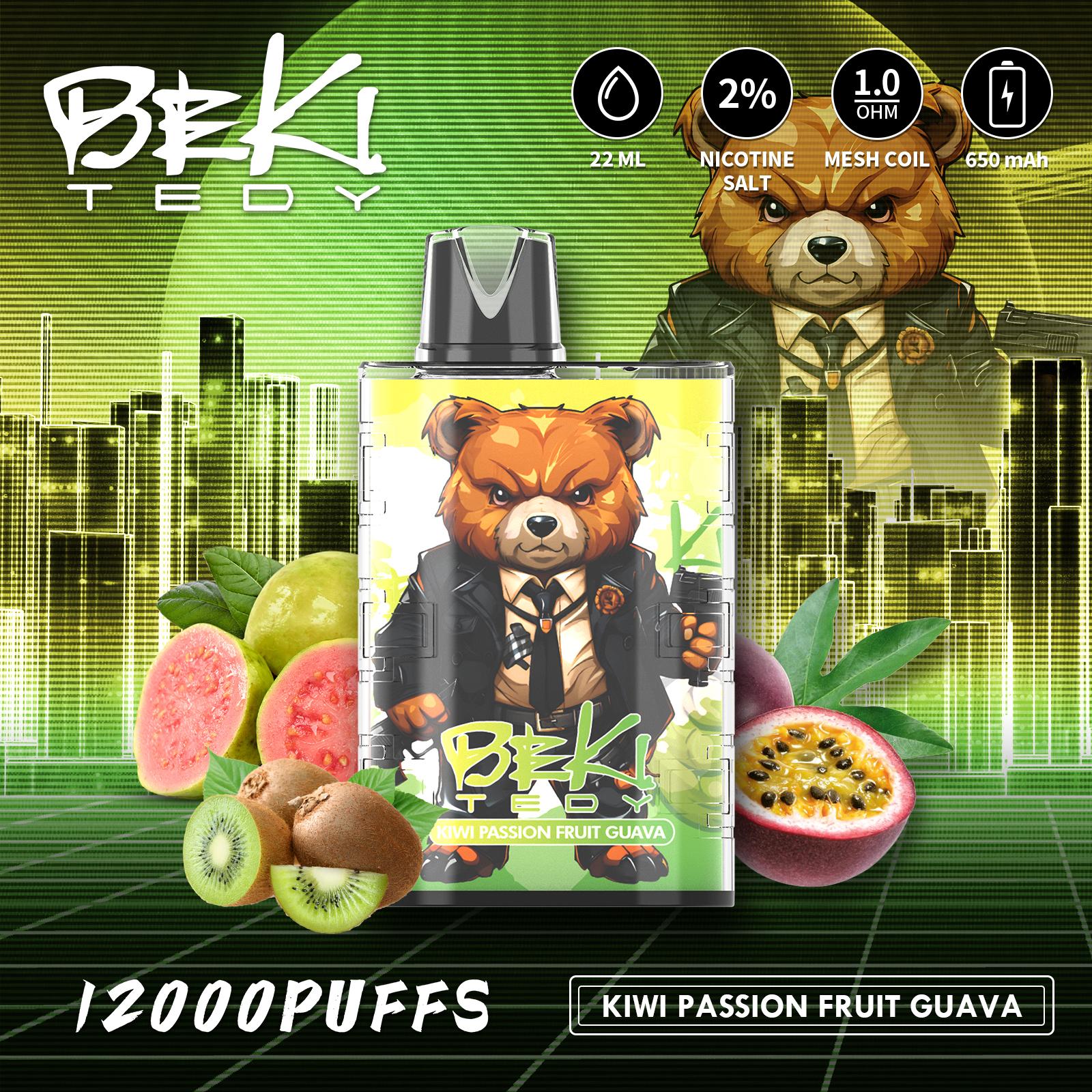 Beki Tedy 12000 Caladas Vape Desechable (Caja de 10)