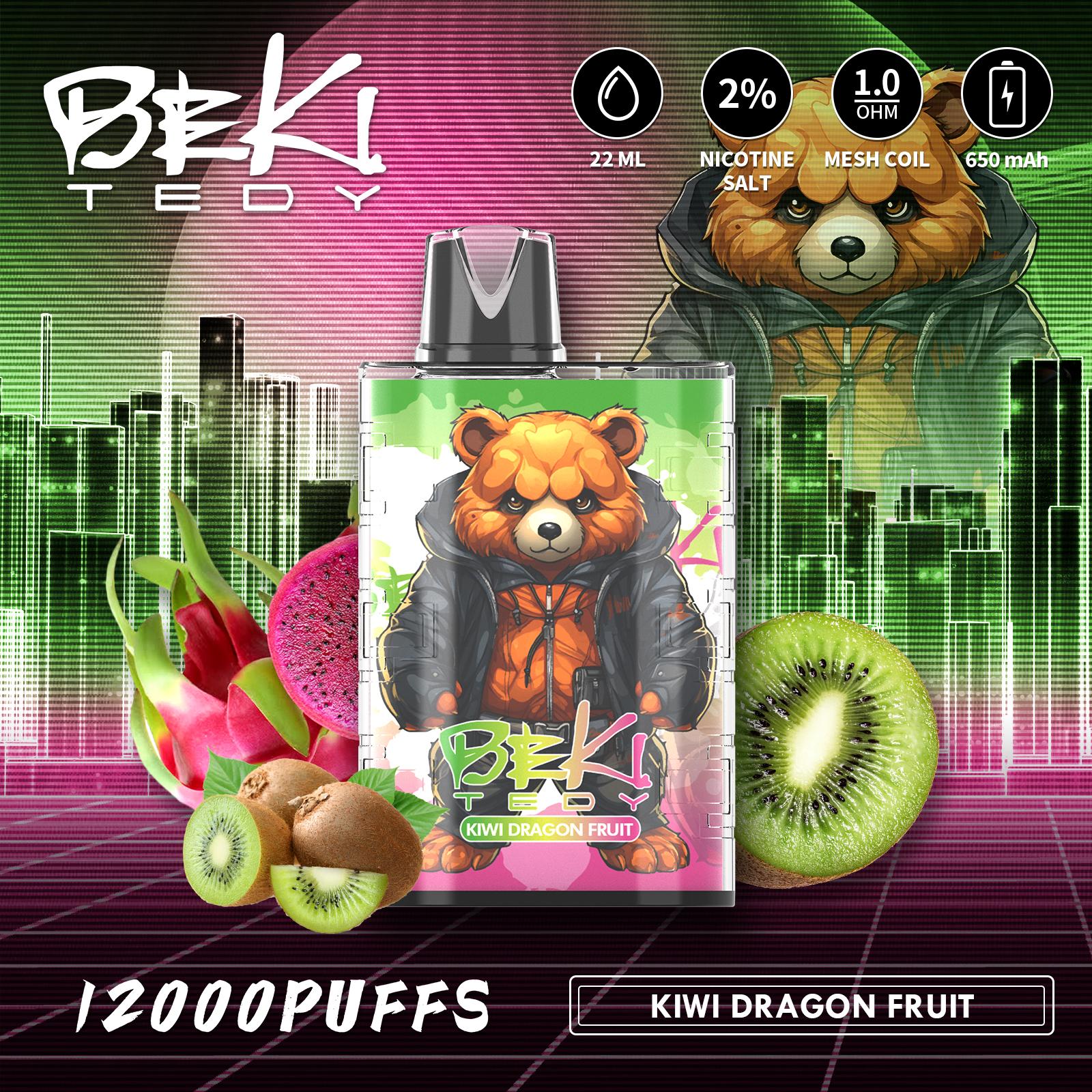 Beki Tedy 12000 Caladas Vape Desechable (Caja de 10)