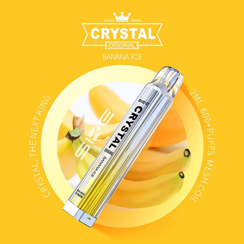 SKE Crystal Bar 600 Caladas Vape Desechable (Caja de 10)