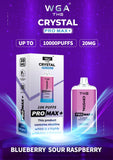 The Crystal Pro Max + 10000 Vape Desechable (Caja de 10)