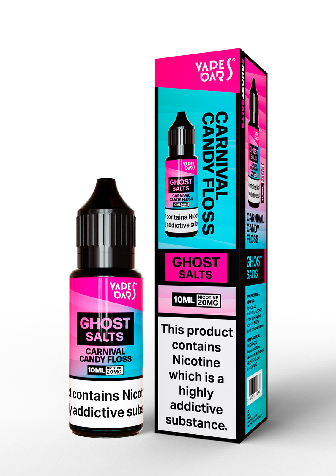 Ghost Nic Salts (Caja de 10)