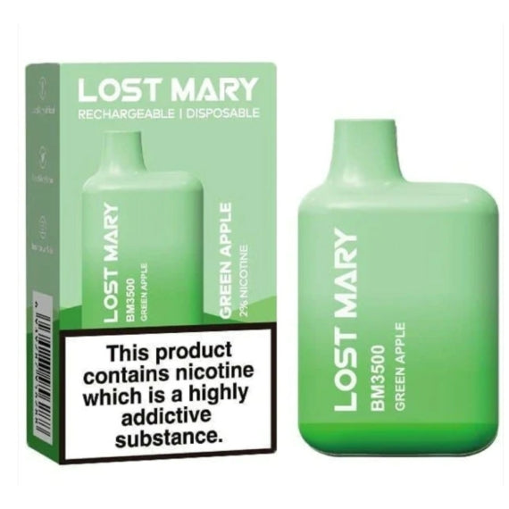 Lost Mary 3500 Caladas Vape Desechable (Caja de 10)