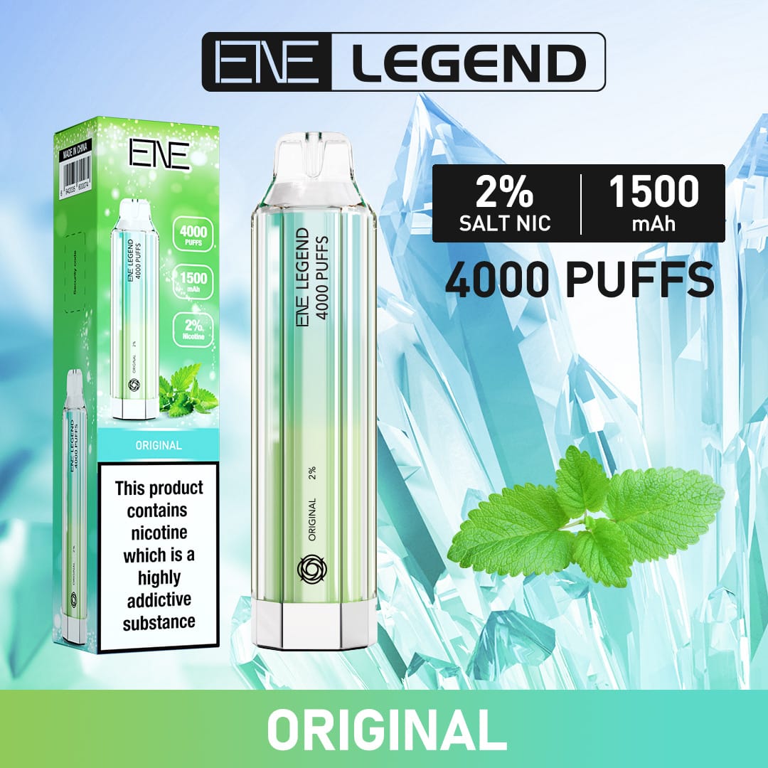 Elux ENE Legend 4000 Puffs Vape Desechable (Caja de 10)