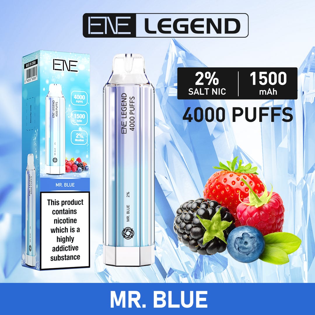 Elux ENE Legend 4000 Puffs Vape Desechable (Caja de 10)