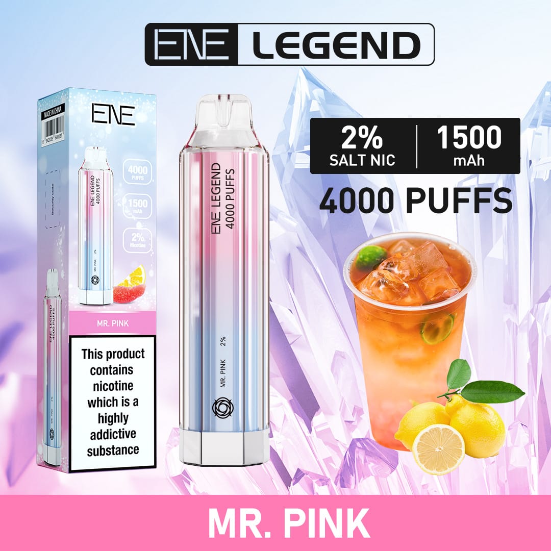 Elux ENE Legend 4000 Puffs Vape Desechable (Caja de 10)