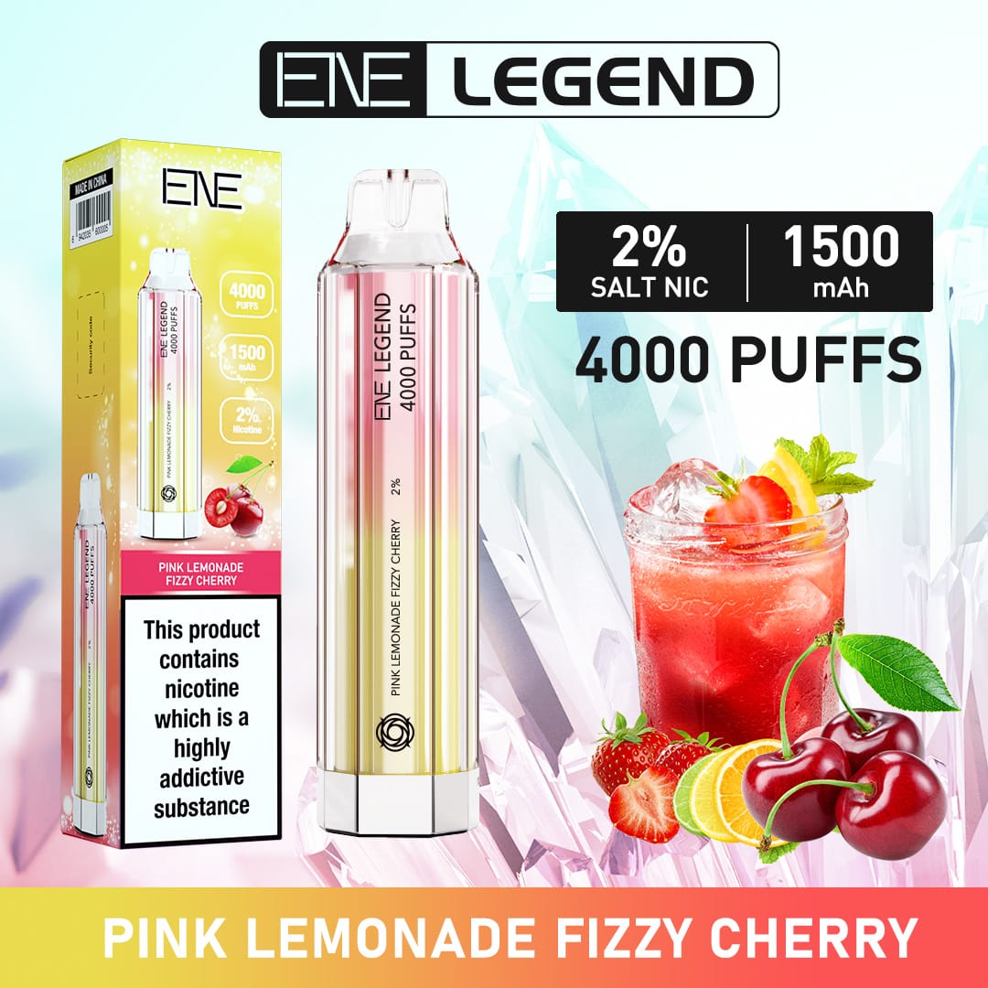 Elux ENE Legend 4000 Puffs Vape Desechable (Caja de 10)