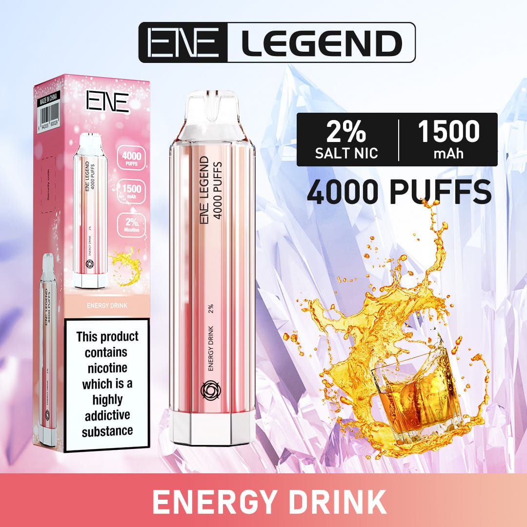 Elux ENE Legend 4000 Puffs Vape Desechable (Caja de 10)