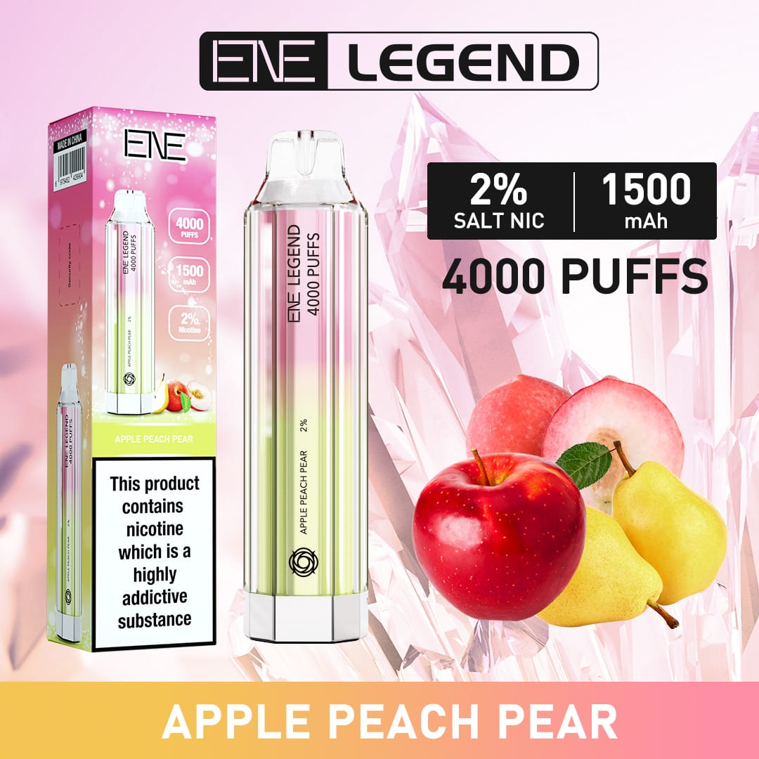 Elux ENE Legend 4000 Puffs Vape Desechable (Caja de 10)