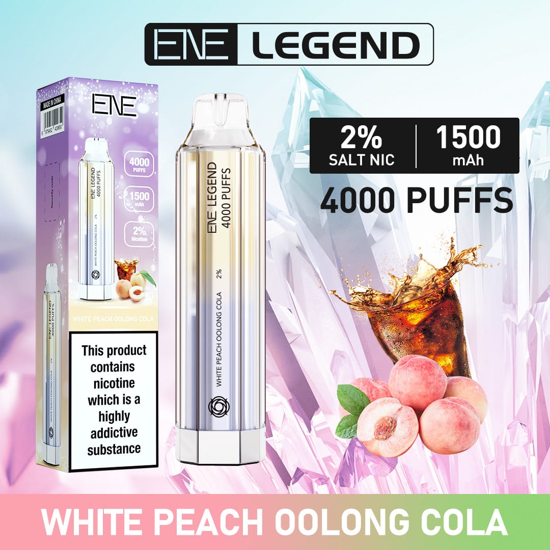 Elux ENE Legend 4000 Puffs Vape Desechable (Caja de 10)