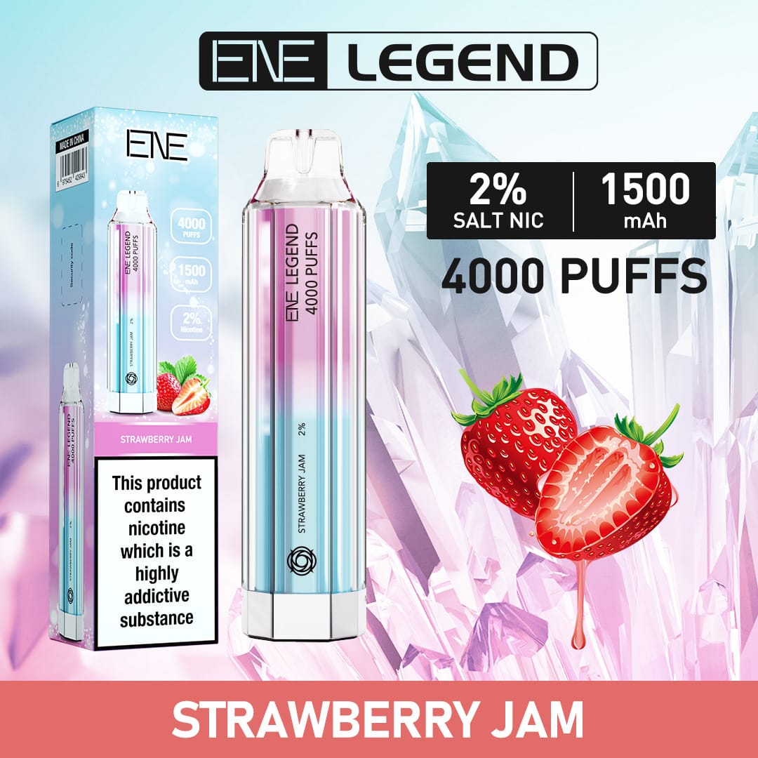 Elux ENE Legend 4000 Puffs Vape Desechable (Caja de 10)