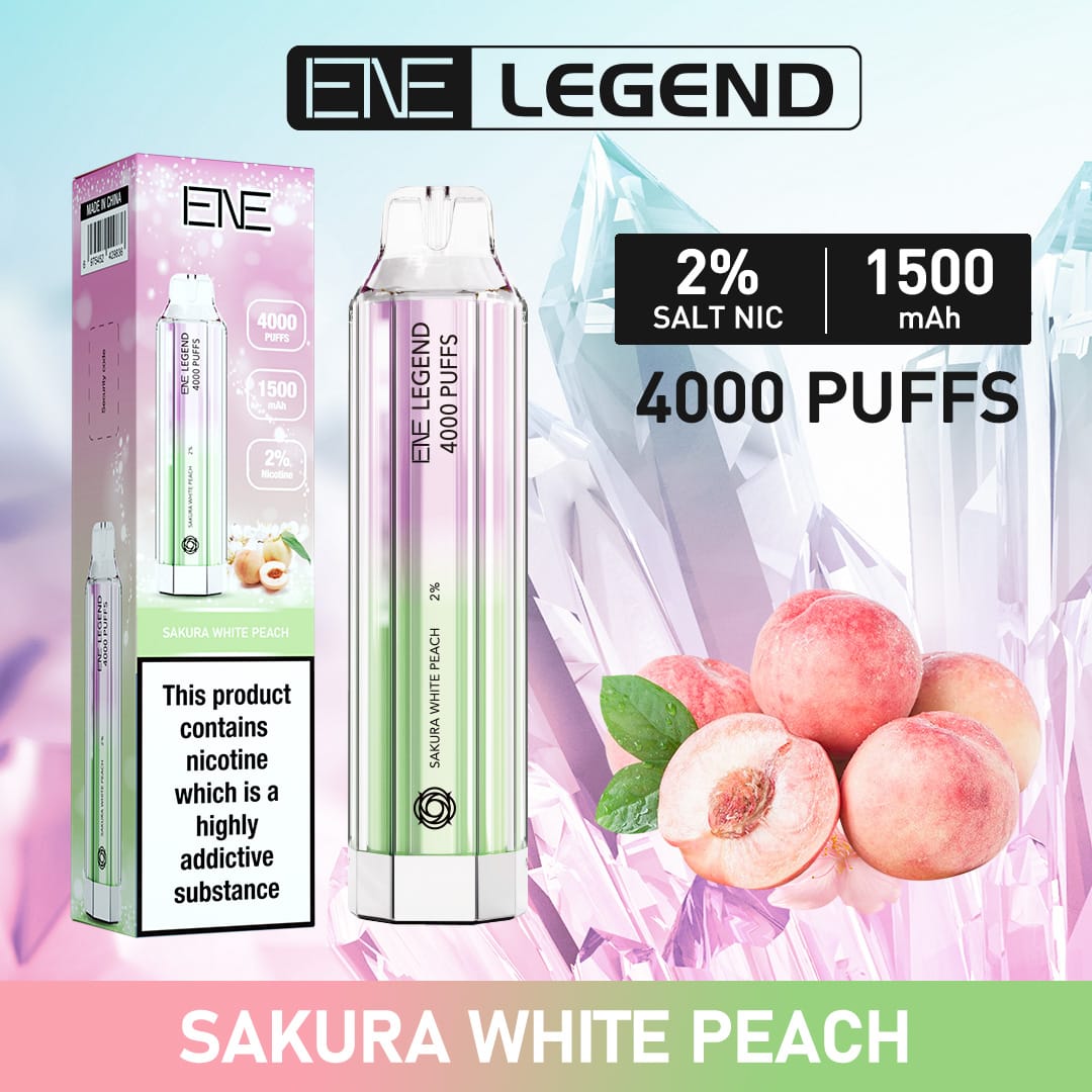 Elux ENE Legend 4000 Puffs Vape Desechable (Caja de 10)