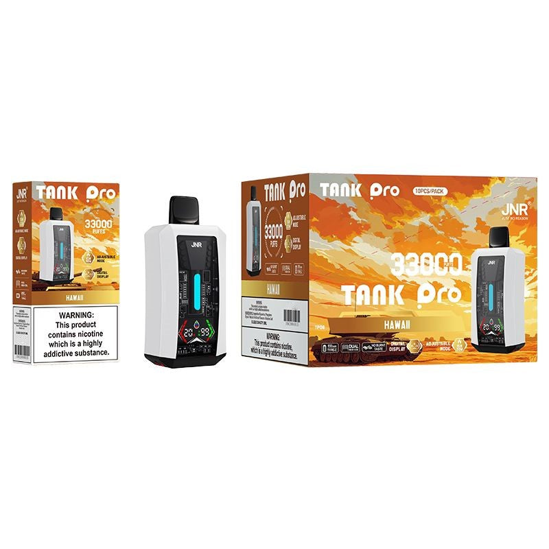 JNR Tank Pro 33000 Puffs Disposable Vape (Box of 10)