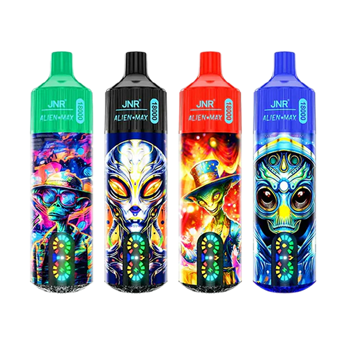 JNR Alien Max 18000 Caladas Vape Desechable (Caja de 10)