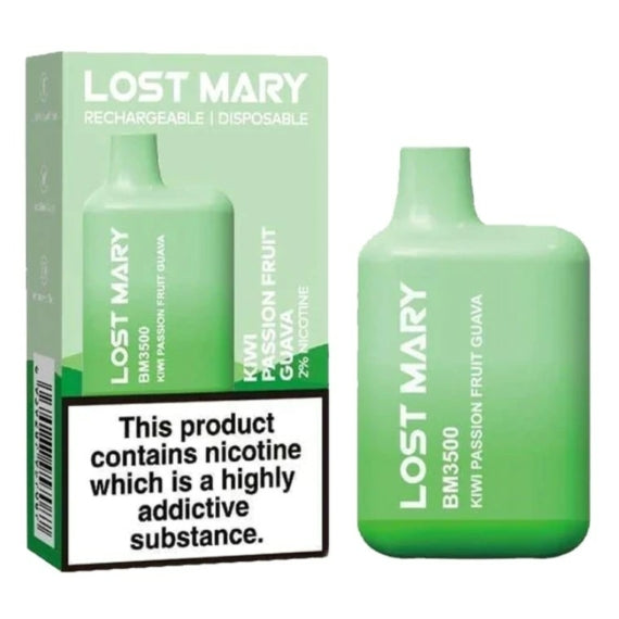 Lost Mary 3500 Caladas Vape Desechable (Caja de 10)