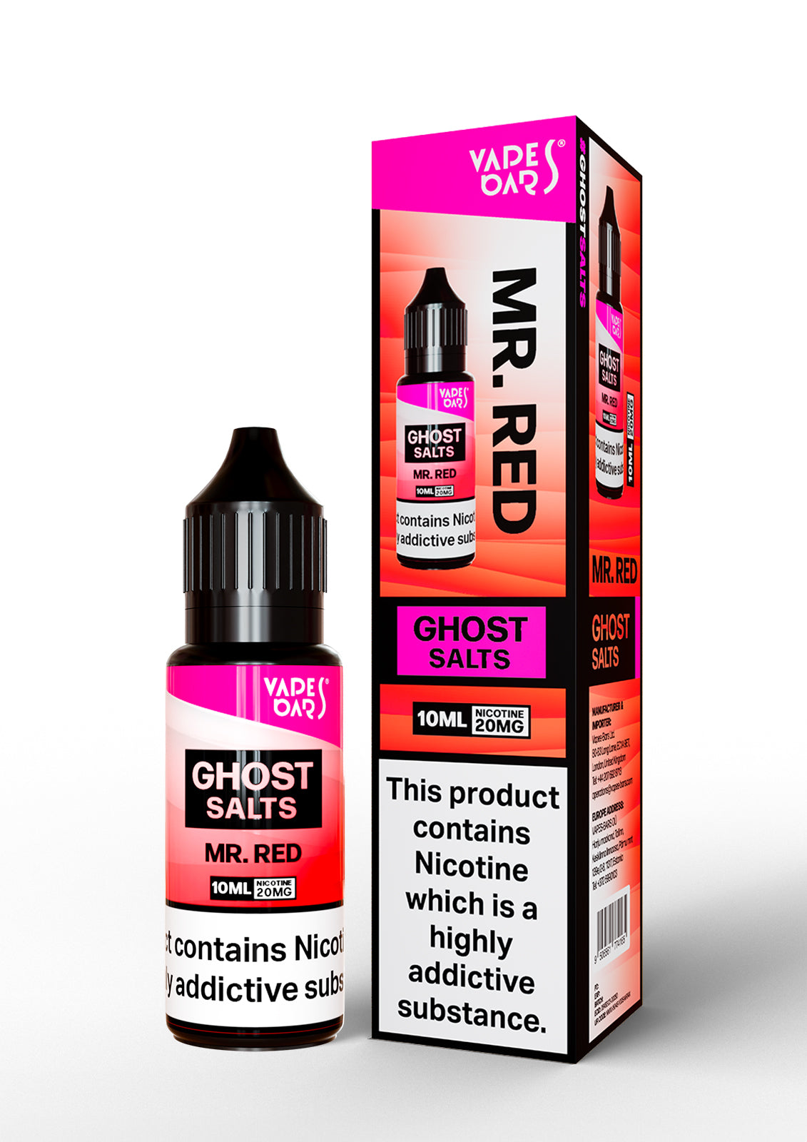 Ghost Nic Salts (Caja de 10)