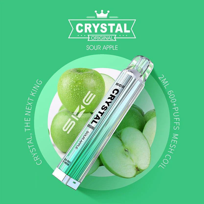 SKE Crystal Bar 600 Caladas Vape Desechable (Caja de 10)