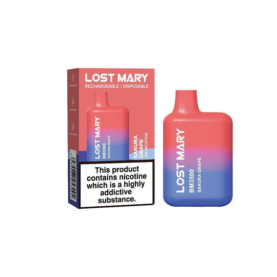 Lost Mary 3500 Caladas Vape Desechable (Caja de 10)