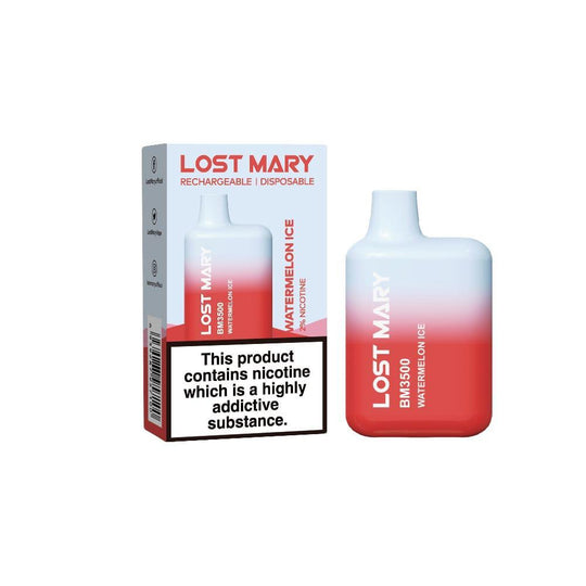 Lost Mary 3500 Caladas Vape Desechable (Caja de 10)