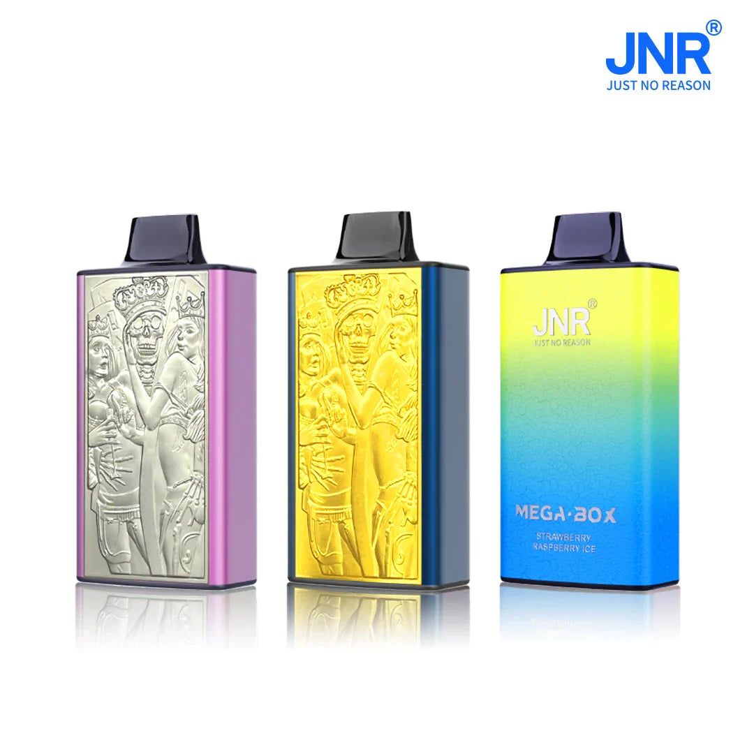 JNR Mega Box 25000 Caladas Vape Desechable (Caja de 10)