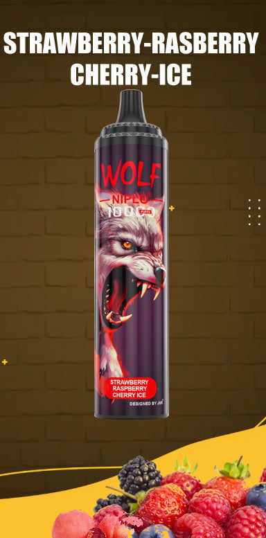 JNR Wolf Niplo 10000 Caladas Vape Desechable (Caja de 10)