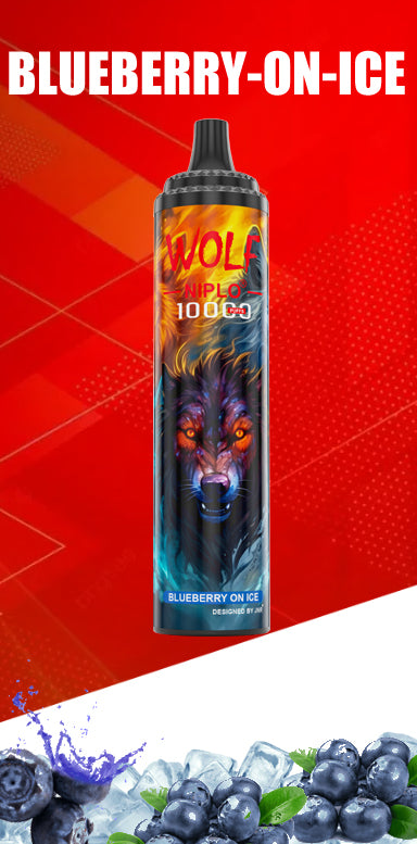 JNR Wolf Niplo 10000 Caladas Vape Desechable (Caja de 10)