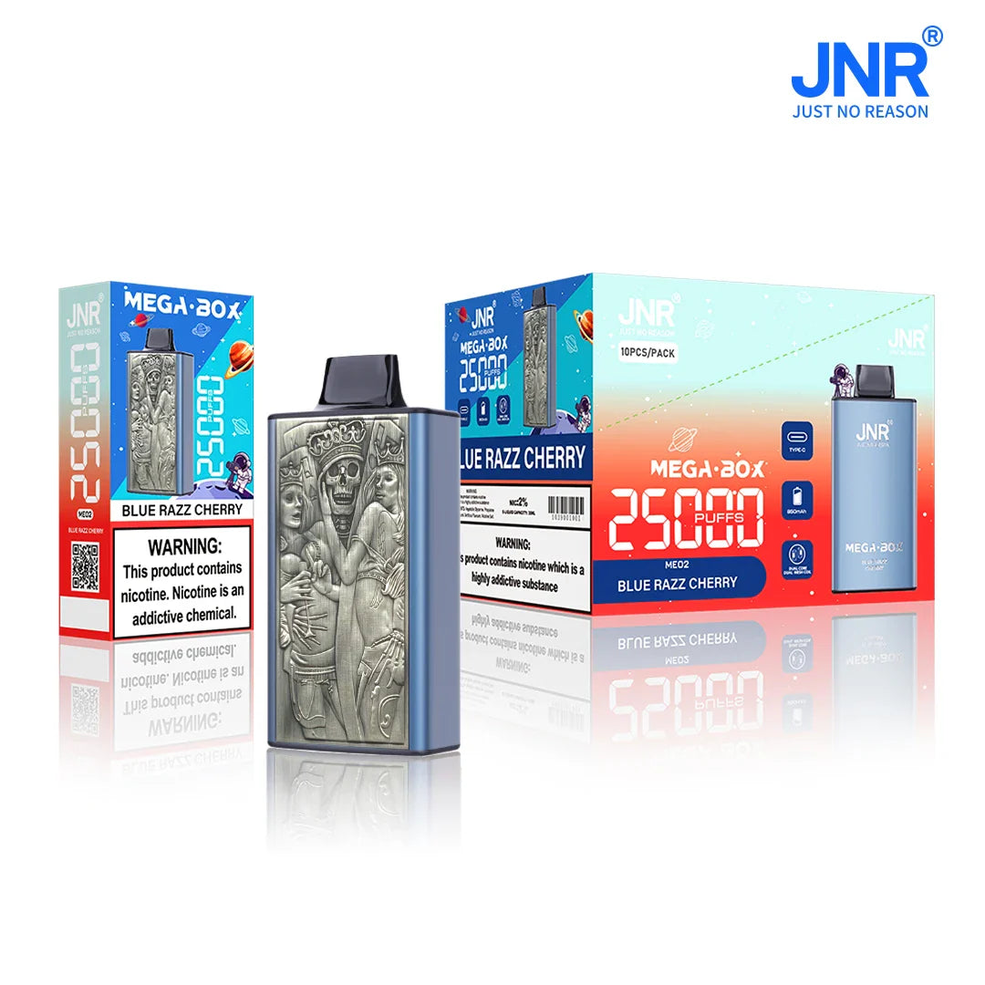 JNR Mega Box 25000 Caladas Vape Desechable 