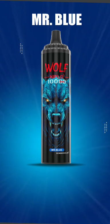 JNR Wolf Niplo 10000 Caladas Vape Desechable (Caja de 10)