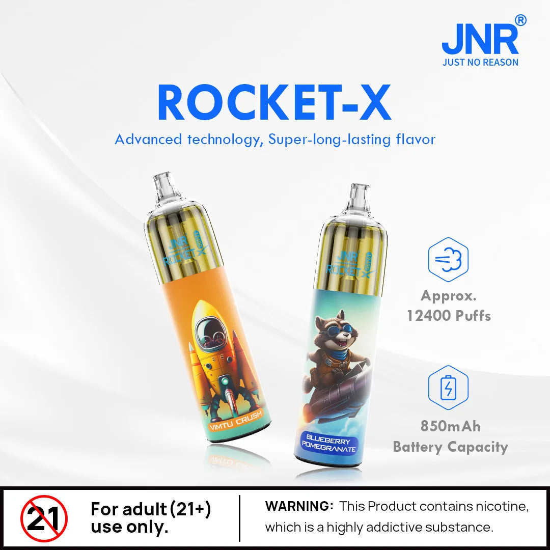 JNR Rocket X 12400 Caladas Vape Desechable 