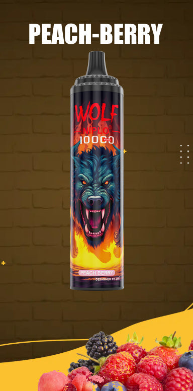 JNR Wolf Niplo 10000 Caladas Vape Desechable (Caja de 10)