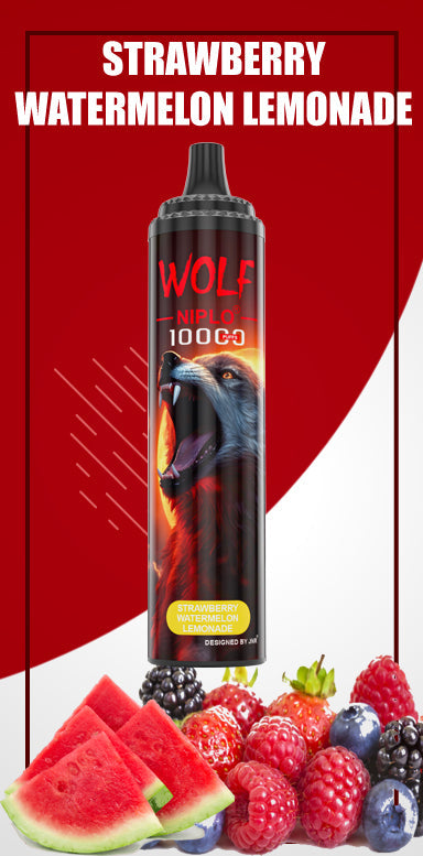 JNR Wolf Niplo 10000 Caladas Vape Desechable (Caja de 10)