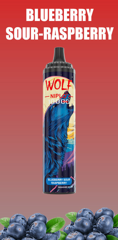 JNR Wolf Niplo 10000 Caladas Vape Desechable (Caja de 10)