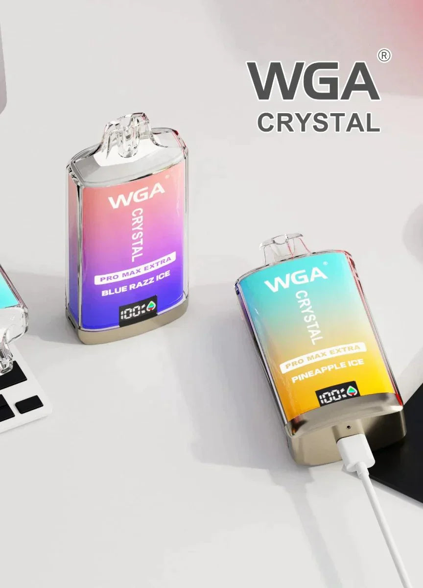 WGA Crystal Pro Max Extra 15000 Caladas Vape Desechable (Caja de 10)